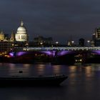 London at night