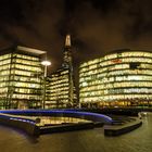 London at night (The Shard;The Scoop)