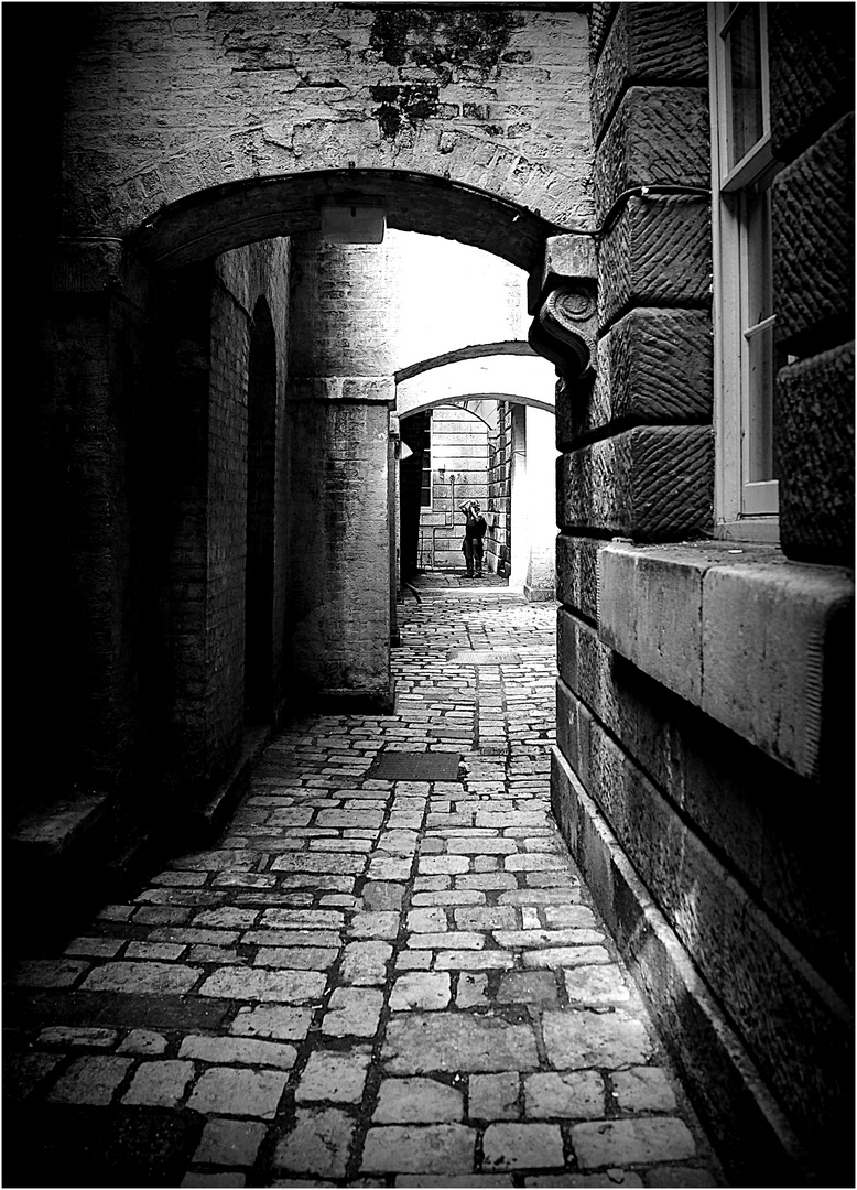 LONDON BC (Before Corona) - 48 - Strand - Somerset House - Abyss of the "Lightwells"