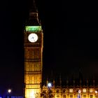 London bei Nacht Big Ben