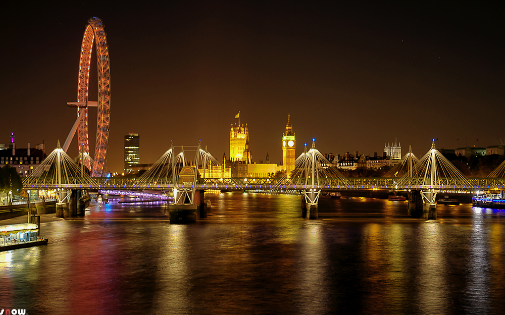 "London bei Nacht"