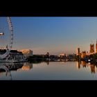 London bei Sonnenaufgang