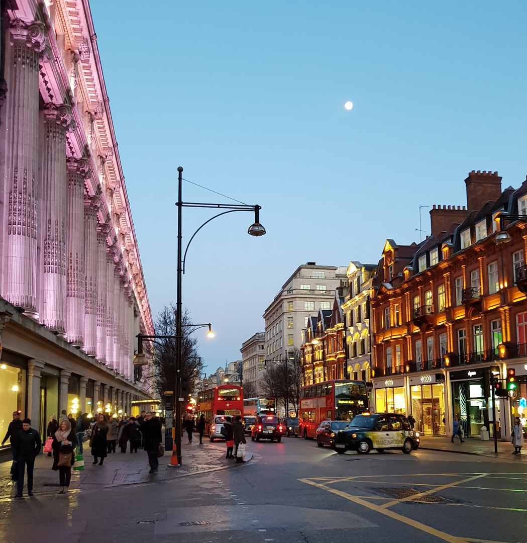 London bei Vollmond