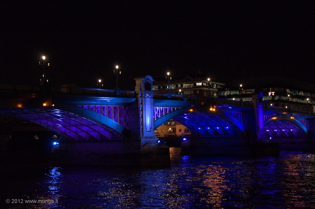 London Bridge at night