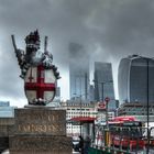 London Bridge im Regen