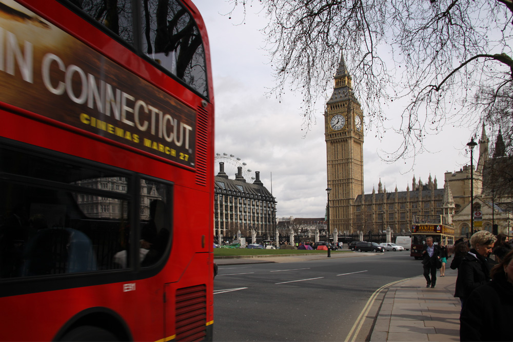 LONDON BUS - BIG BEN