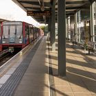 London - Canary Wharf - South Quai DLR Station - Dockland Light Railway