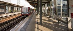 London - Canary Wharf - South Quai DLR Station - Dockland Light Railway