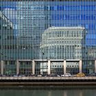 London: Canary-Wharf - Spiegelung