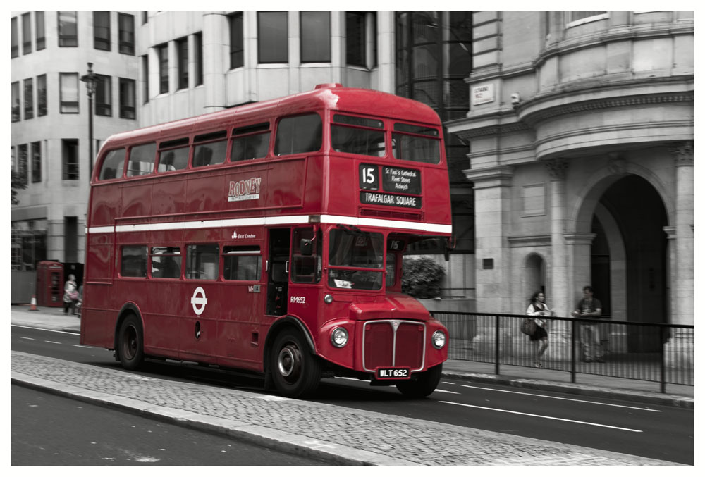 London double decker bus