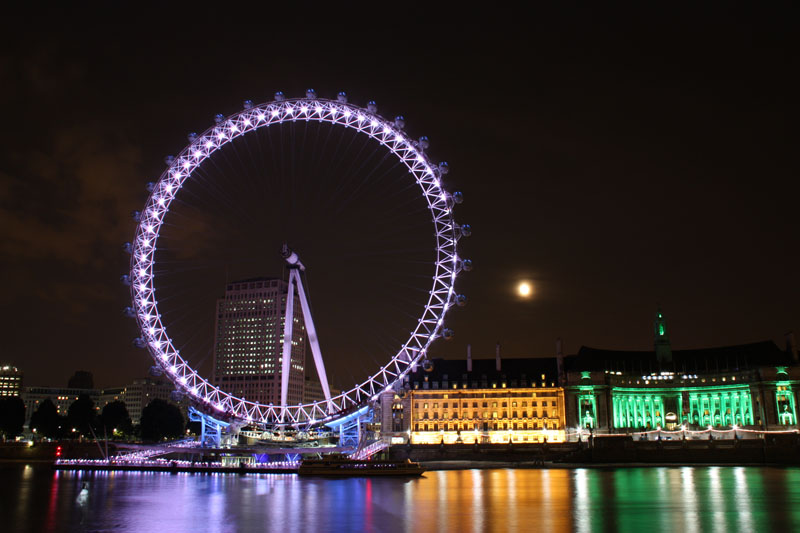 london eye ...