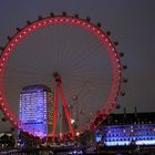 London Eye am Abend