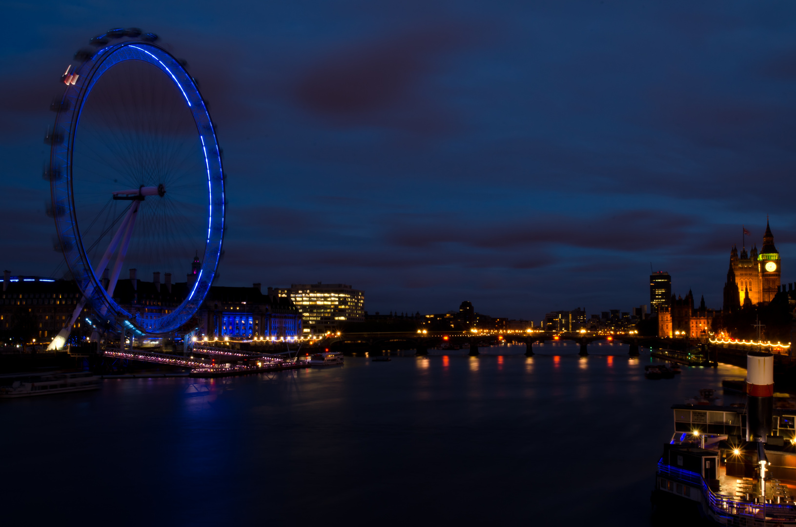 London Eye and Big Ben