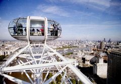 London-Eye and Blue Sky