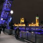 London Eye and Westminster by Night