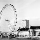 London Eye + Aquarium b/n