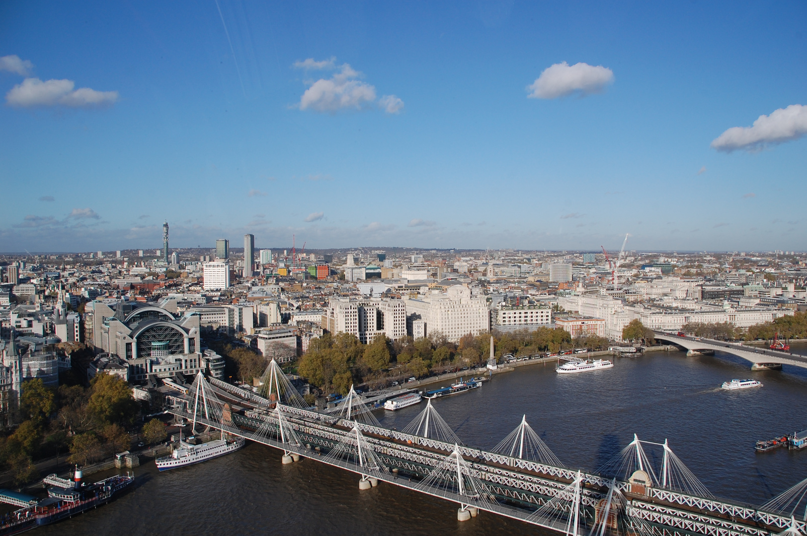 London Eye / Aussicht über London (2)