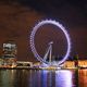 London Eye bei Nacht