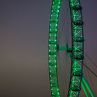 London Eye bei Nacht