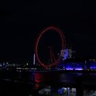 London Eye bei Nacht