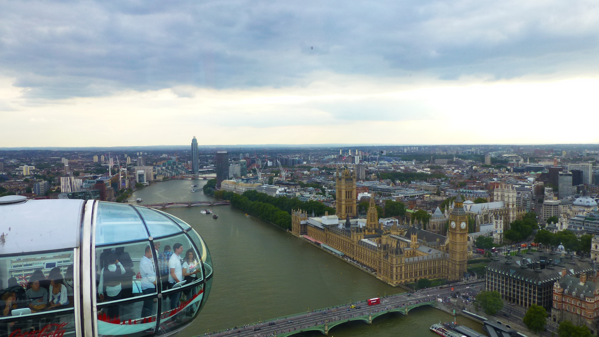 London Eye + Big Ben