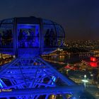 London Eye Blue hour