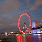 London Eye by night