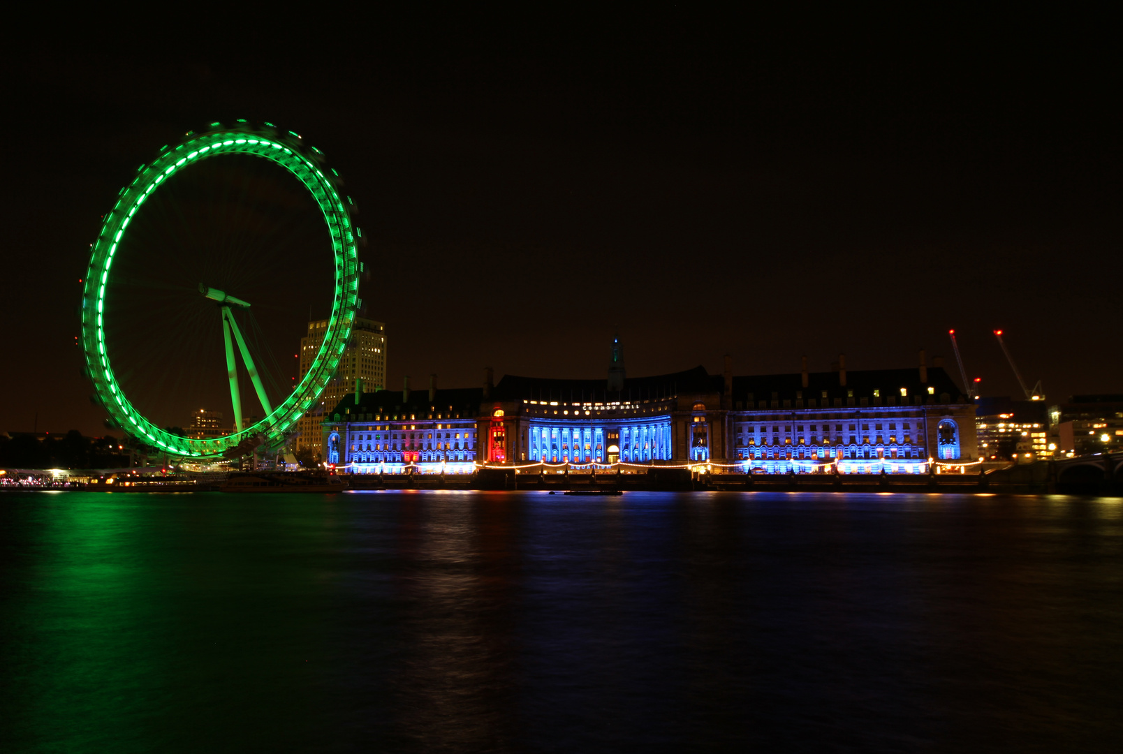 London Eye by night