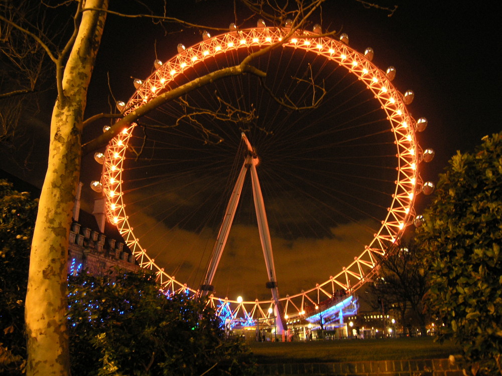 London Eye by night