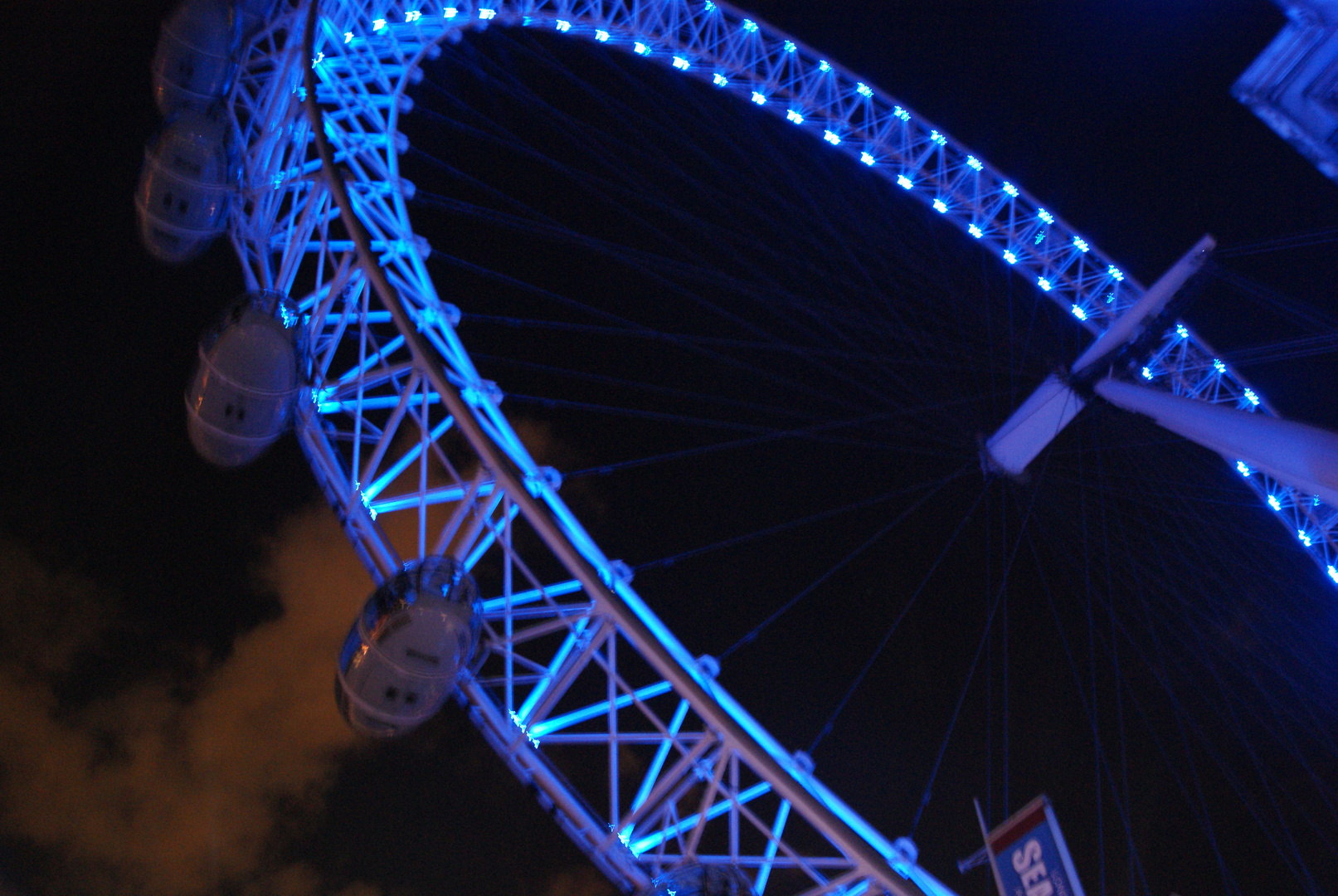 London Eye by night