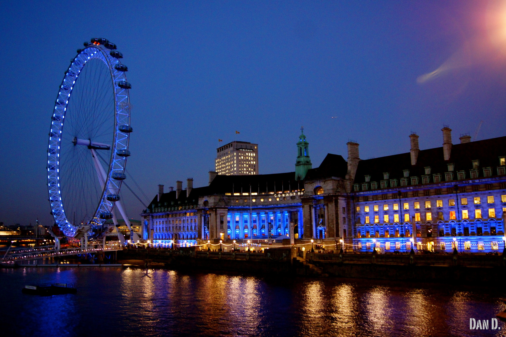 London Eye by night