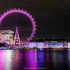 London eye by night