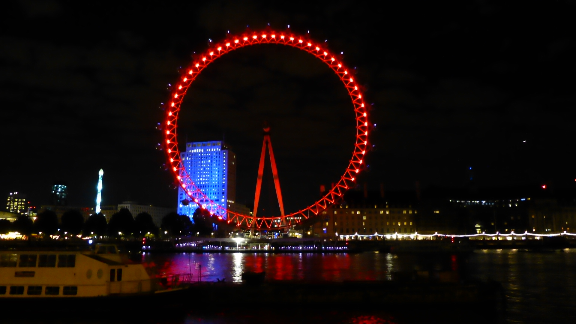 London Eye by night