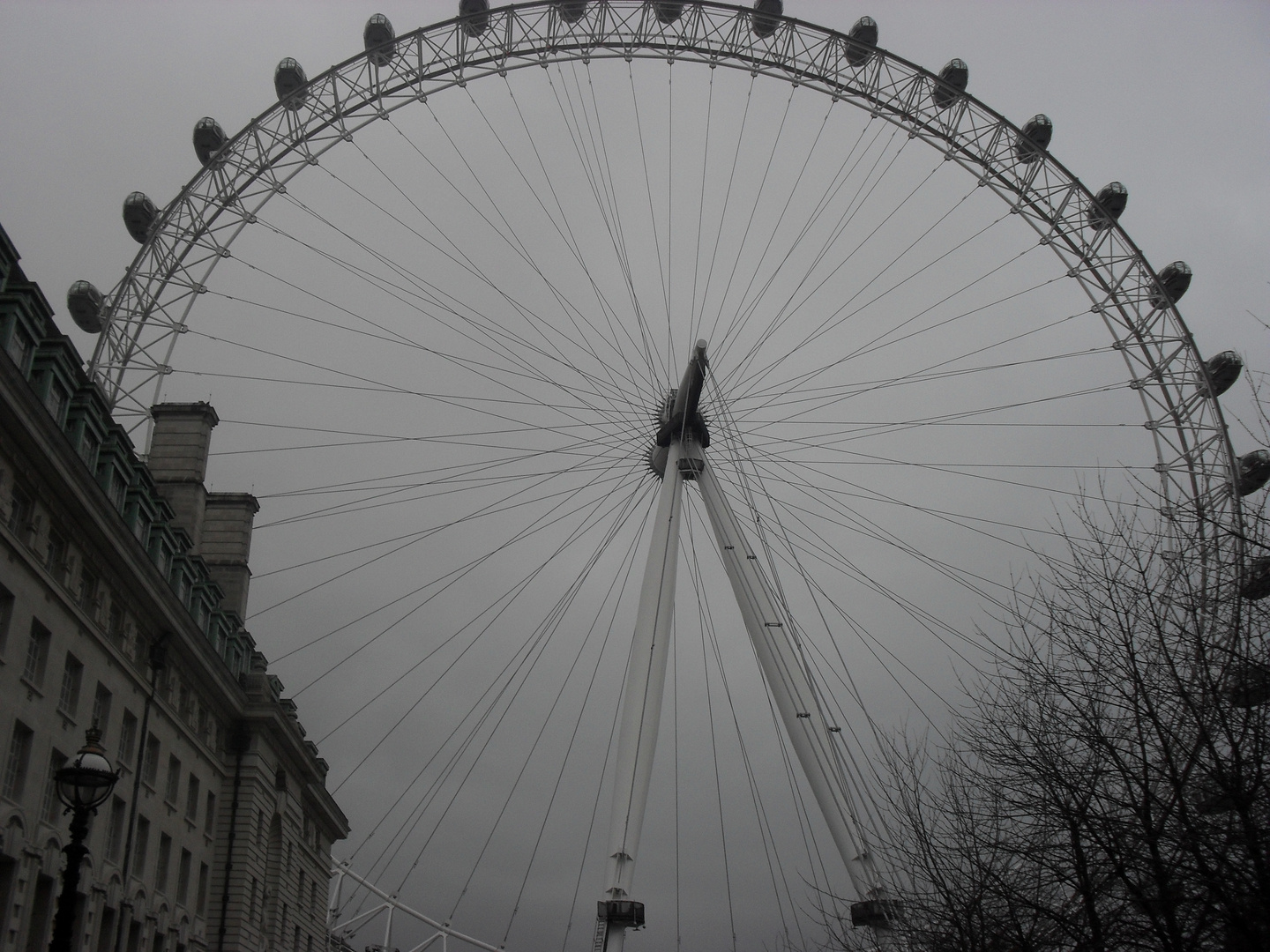 London Eye de près