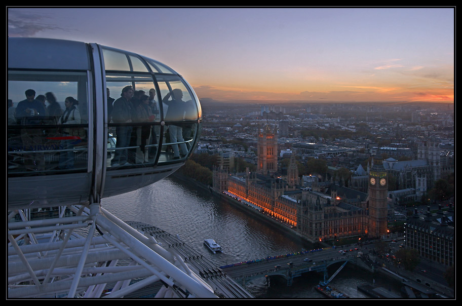 London Eye Ganz Oben Foto Bild Europe United Kingdom Ireland England Bilder Auf Fotocommunity