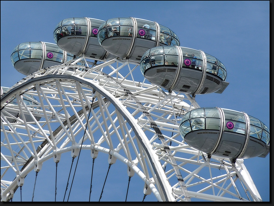 London Eye, Gondeln