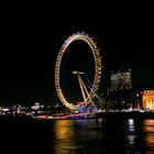 London Eye, l'occhio notturno. (Londra - Inghilterra)