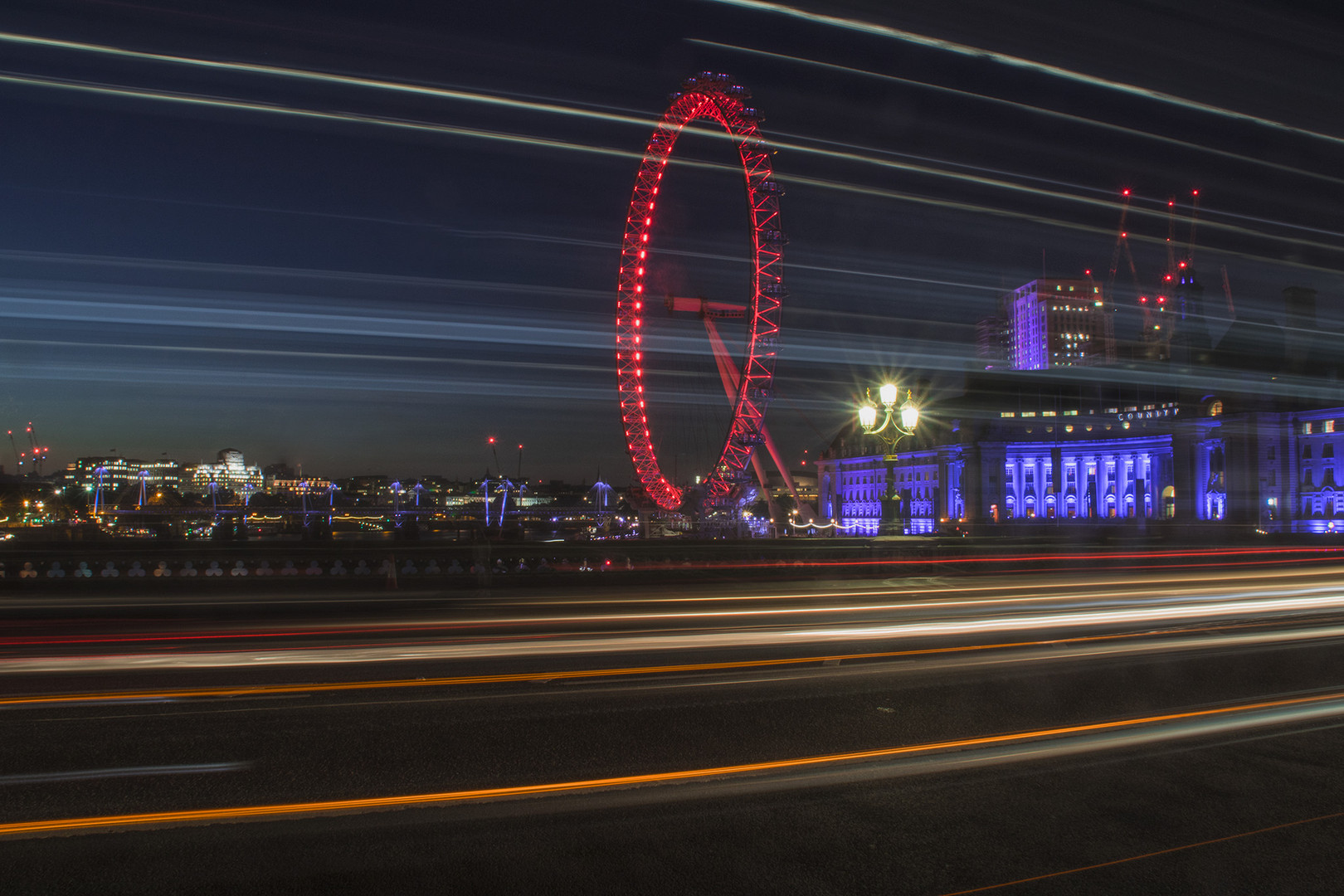 London Eye Magische Lichter