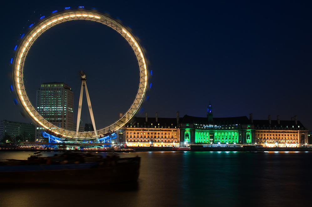 London - Eye @ Night