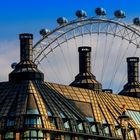 London Eye over Portcullis House