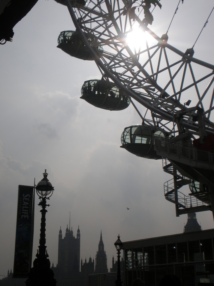 London Eye & Parliament