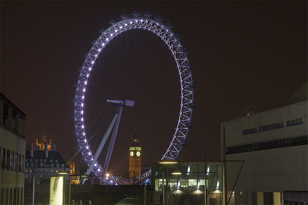 London Eye und Big Ben