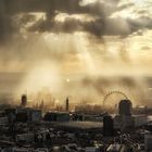 London Eye und Big Ben.