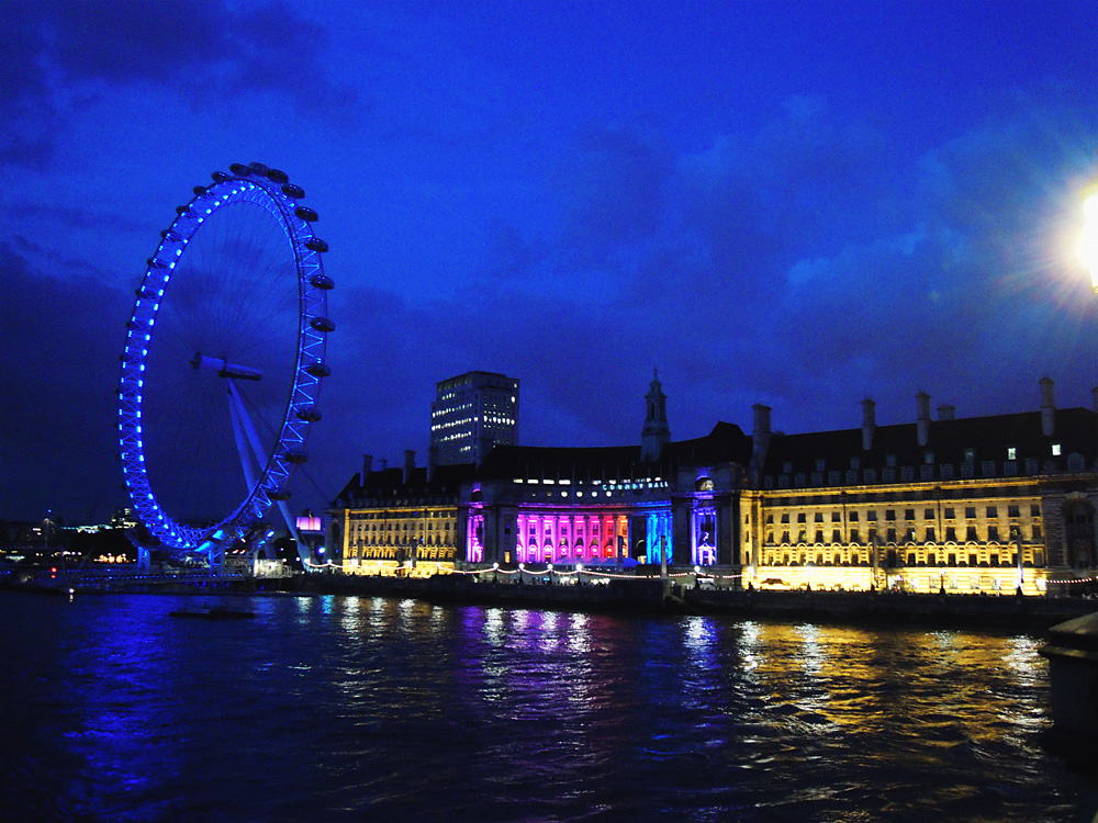 London Eye und County Hall