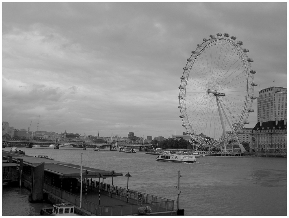 London Eye und Themse