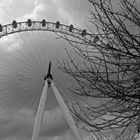 London Eye - vor dem Gewitter