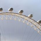 London Eye - weithin sichtbar