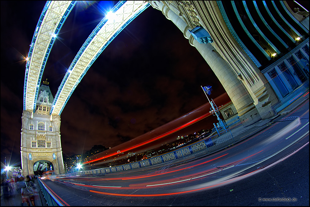 London Fisheye Tower Bridge