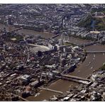 London from above - London aus der Luft