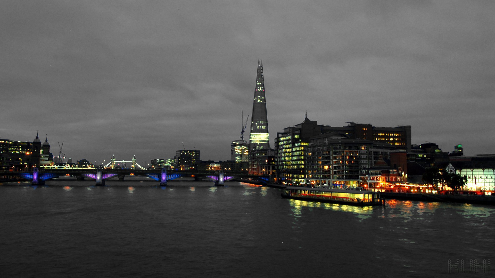 London from Millenium Bridge